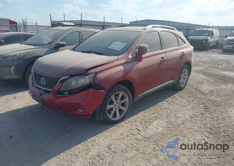 2010 Lexus Rx 350 from USA, damaged, VIN 2T2ZK1BA8AC038463